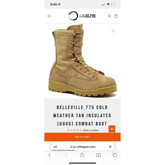 NWT Belleville Gore-Tex Tactical Combat Boots Military Grade Sz 10 W u s elite - Picture 6 of 11